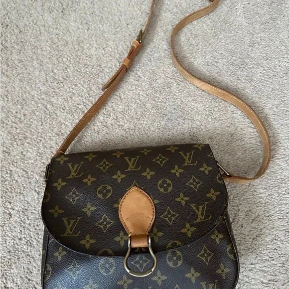 Authentic Louis Vuitton Brown Monogram Crossbody Bag - Picture 2 of 10